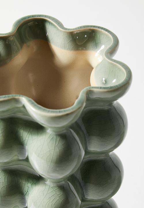 H&S - Bubble vase - Green