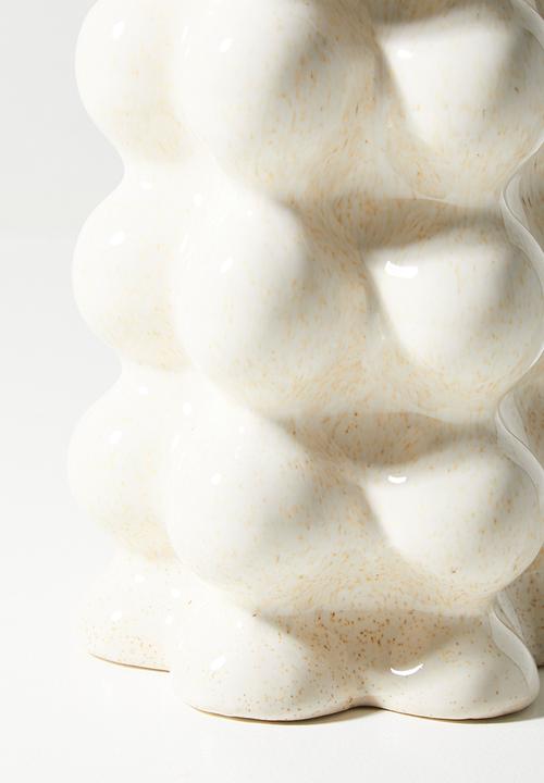 H&S - Bubble vase - White