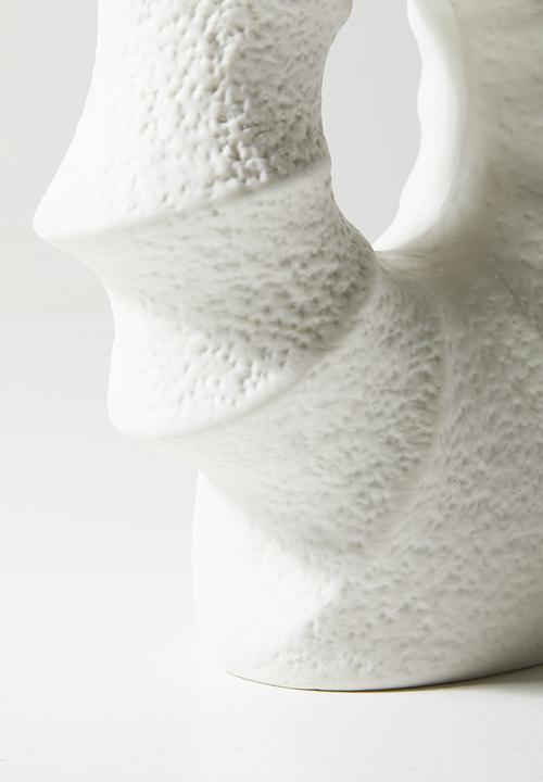 H&S - Oceana ceramic vase - White