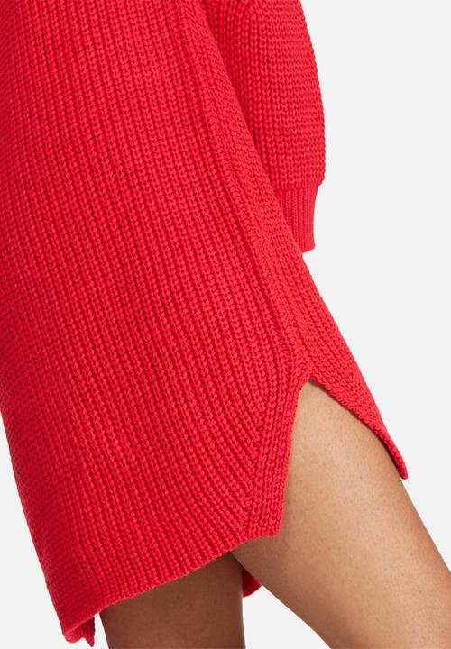 dailyfriday - Stitch detail knitwear dress