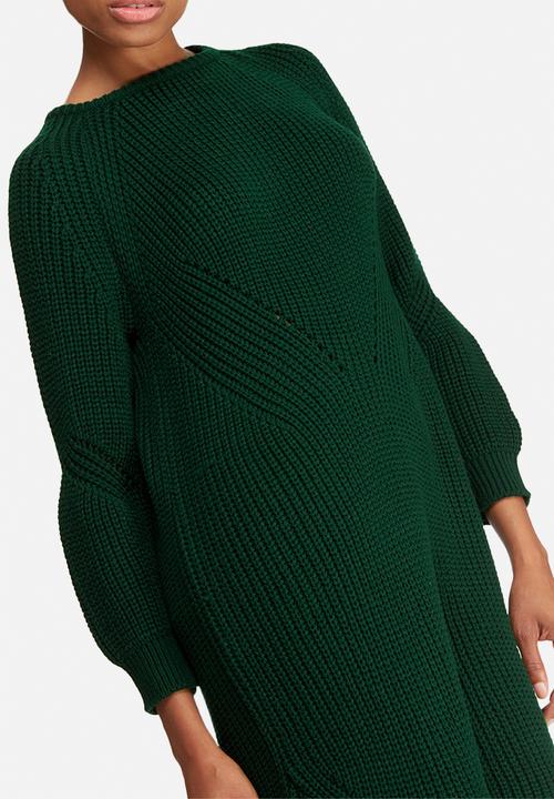dailyfriday - Stitch detail knitwear dress