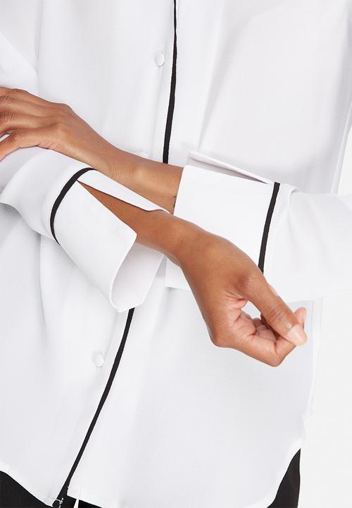 dailyfriday - Tipped pyjama shirt