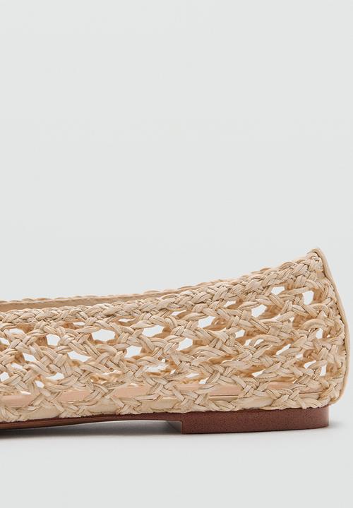 MANGO - Tuna pump - light beige
