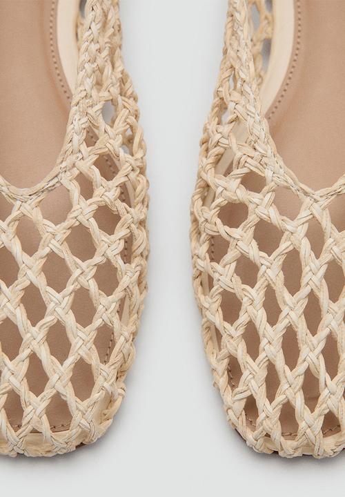 MANGO - Tuna pump - light beige