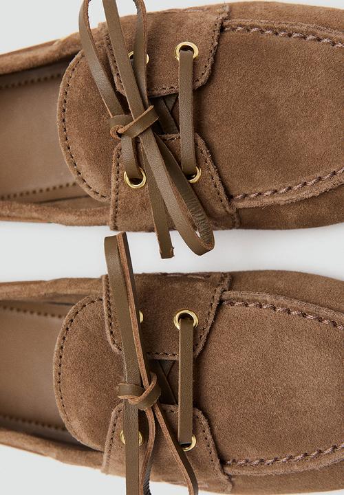 MANGO - Boat shoe - brown