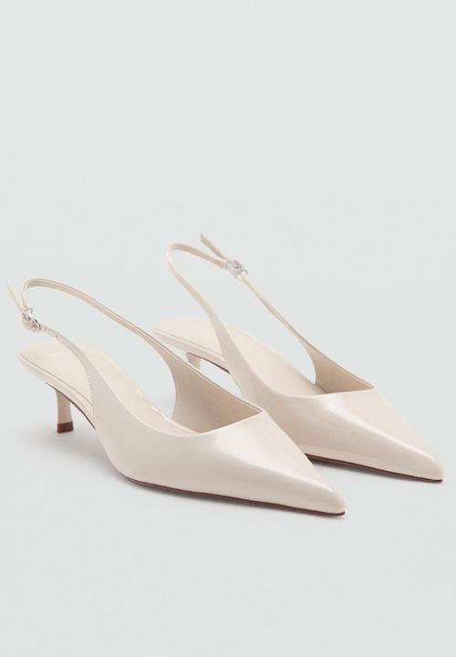 MANGO - Circo slingback stiletto heel - light beige