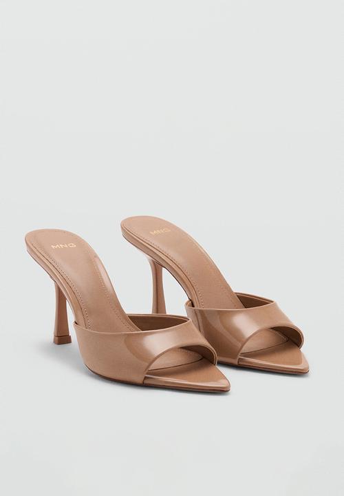 MANGO - Pepynu pointed sandal heel - neutral