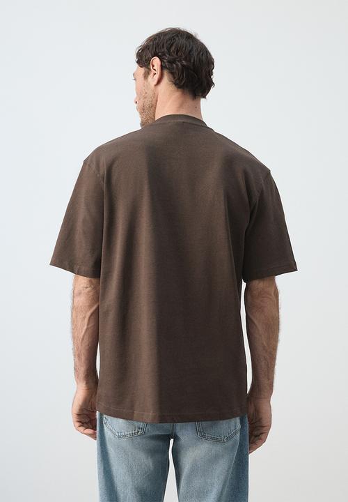 MANGO - T-Shirt Anouk - Brown