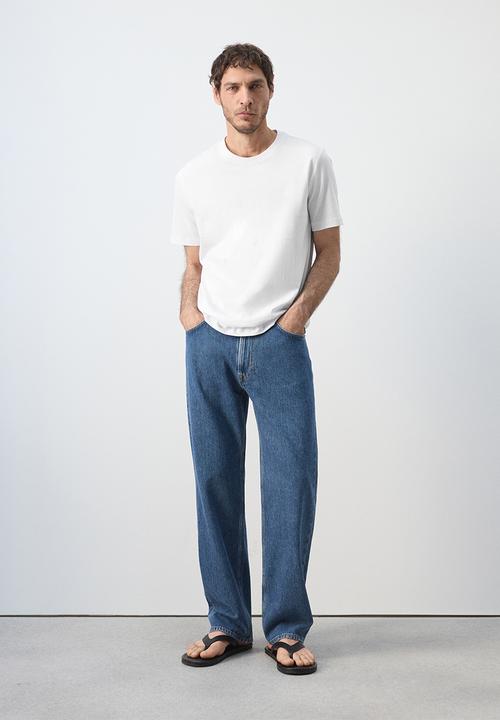 MANGO - T-Shirt Cherlo - Whiite