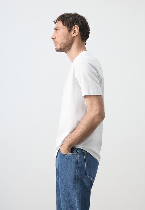 MANGO - T-Shirt Cherlo - Whiite