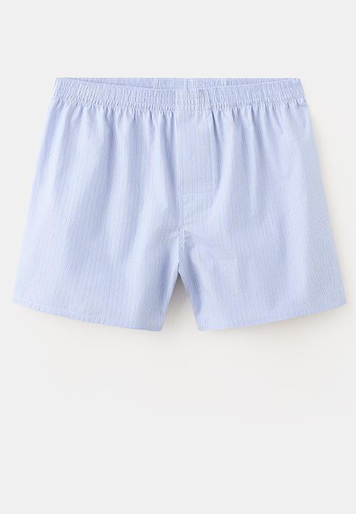 MANGO - Boxers Skyline - Sky Blue