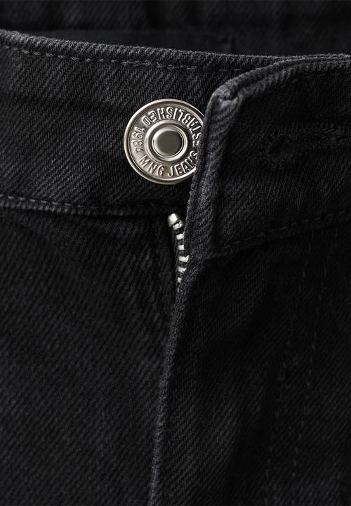 MANGO - Plus shorts zoey - black denim