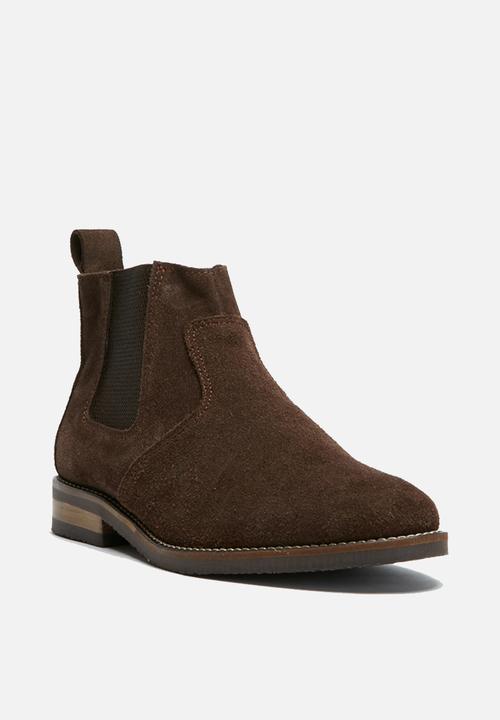 basicthread - Cameron suede chelsea boot