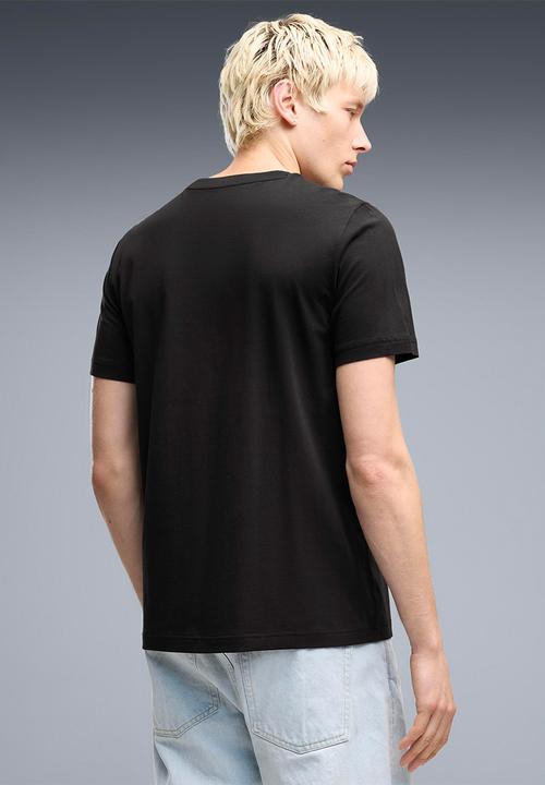 PUMA - Graphics box tee - puma black 