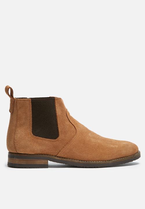 rust suede boots