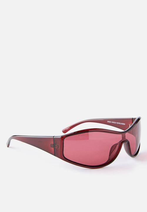 Rubi - Drew Shield Sunglasses -Sour Cherry