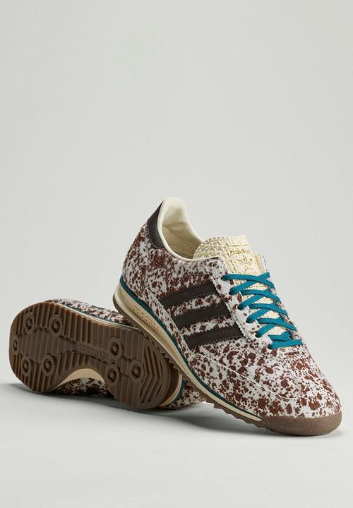 adidas Originals - SL 72 OG W - off white/dark brown/rich green