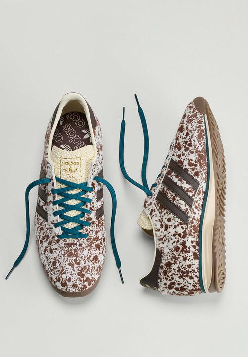 adidas Originals - SL 72 OG W - off white/dark brown/rich green