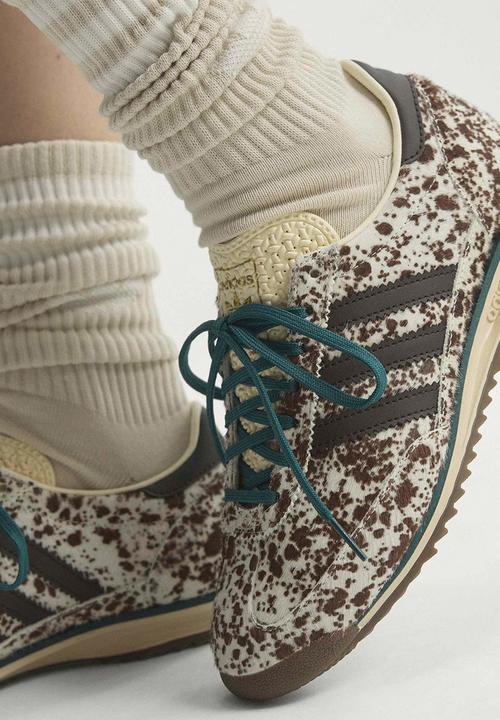 adidas Originals - SL 72 OG W - off white/dark brown/rich green