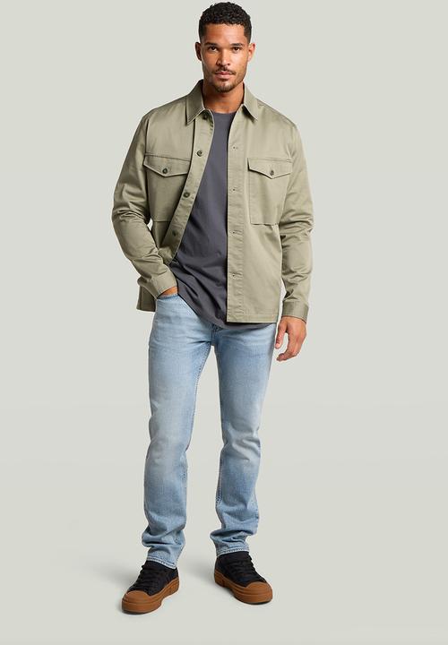G-STAR - Streem Slim Tapered - Sun Faded Cloudburst