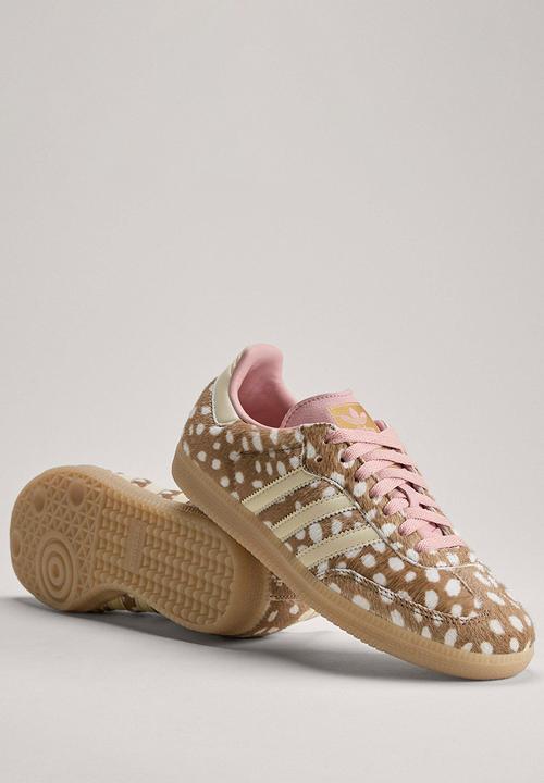adidas Originals - SAMBA OG W - brown desert/warm vanilla/wonder mauve