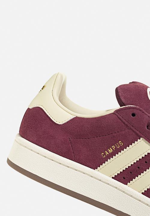 adidas Originals - CAMPUS 00s W - maroon/warm vanilla/gold met