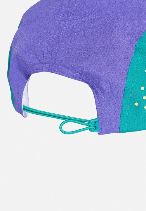 adidas Performance - Run 5P Cap Sol - Equipment Green/Frozen Lemon