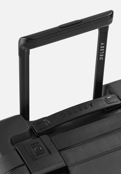 Delsey - DELSEY VAUBAN 55CM CABIN TROLLEY CASE - BLACK
