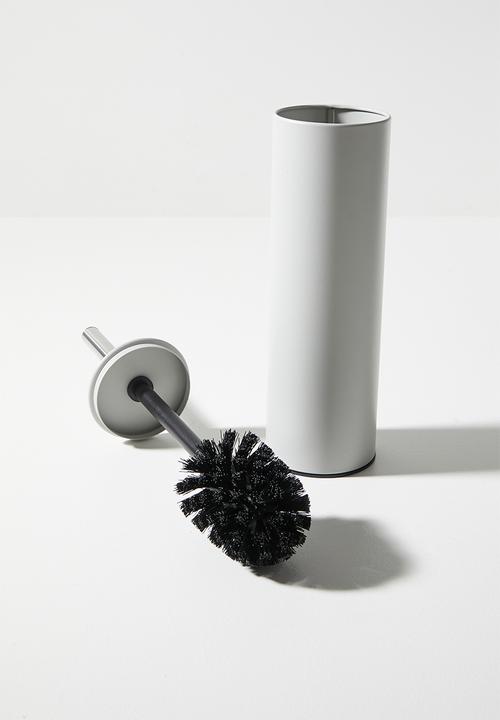 Bathroom Solutions - Toilet Brush in Holder - Grey