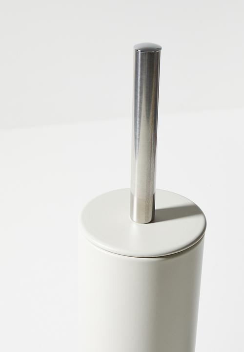 Bathroom Solutions - Toilet Brush in Holder - Stone
