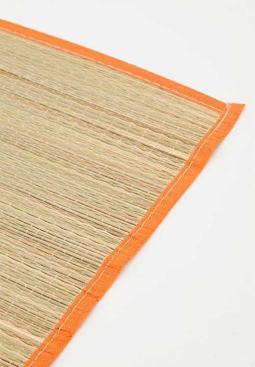 H&S - Stripe beach bag - Orange
