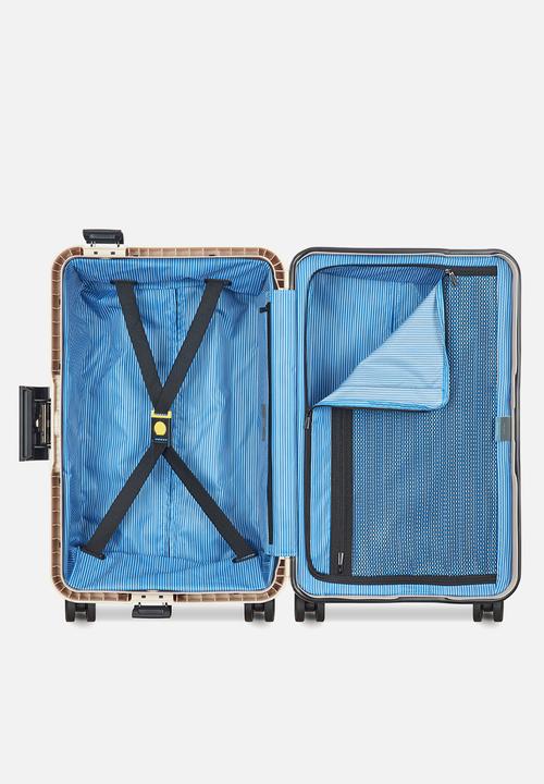 Delsey - DELSEY VAUBAN 55CM CABIN TROLLEY CASE - BEIGE