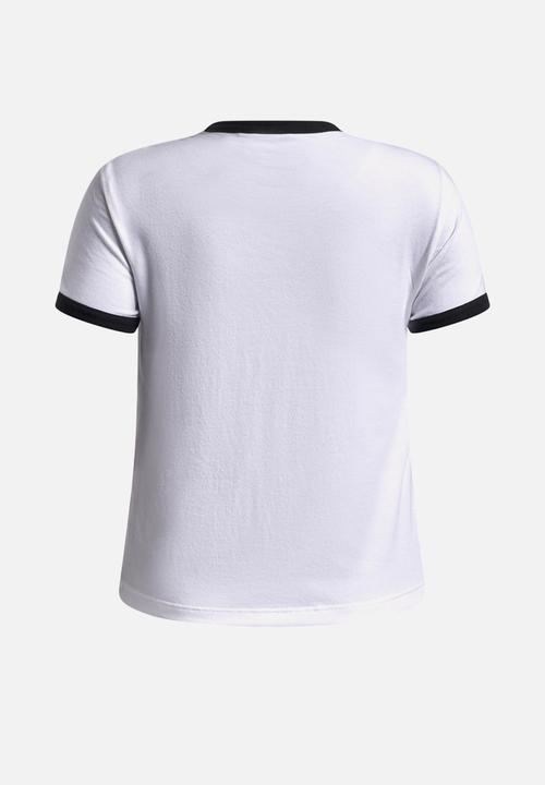 Under Armour - G ringer tee-white