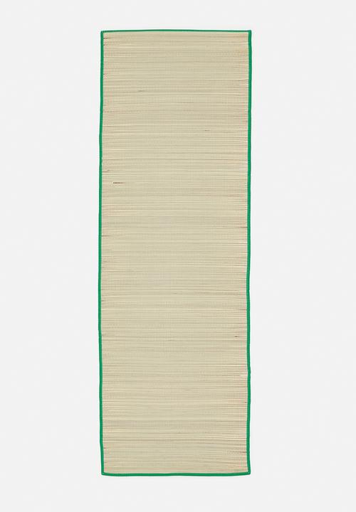 H&S - Stripe beach bag - Green