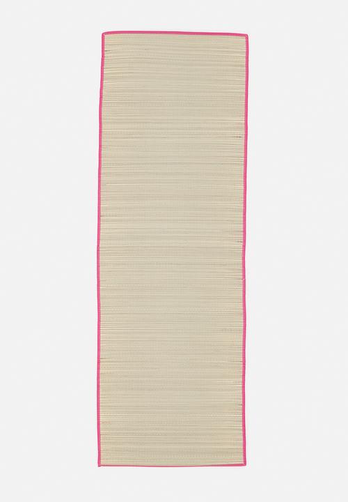 H&S - Stripe beach bag - Pink