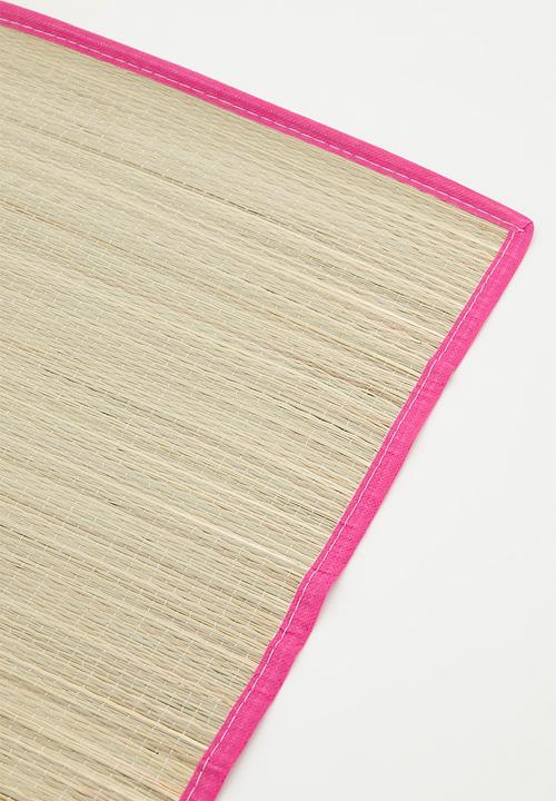 H&S - Stripe beach bag - Pink