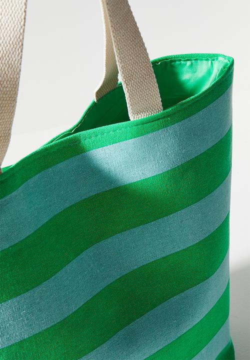 H&S - Summer beach bag - Green
