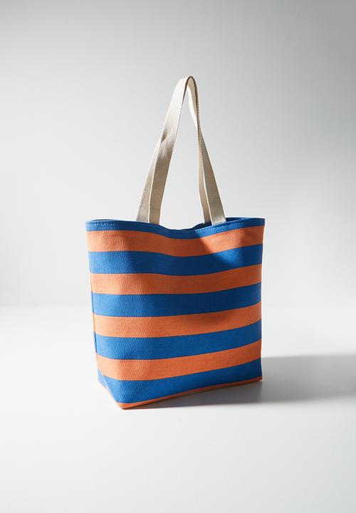 H&S - Summer beach bag - Blue