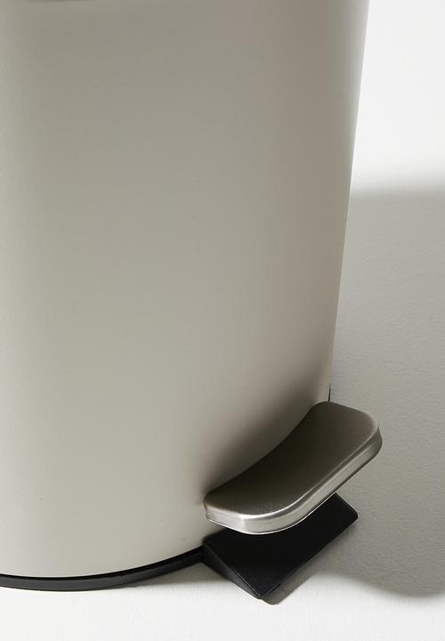 H&S - 3L Pedal Bin Stone