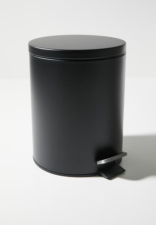 H&S - 3L Pedal Bin Black