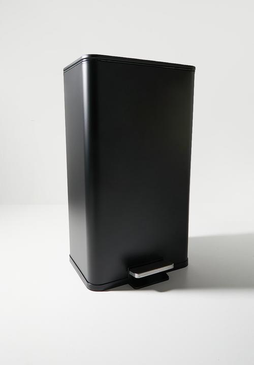 H&S - 30L Pedal bin Powder coated Black