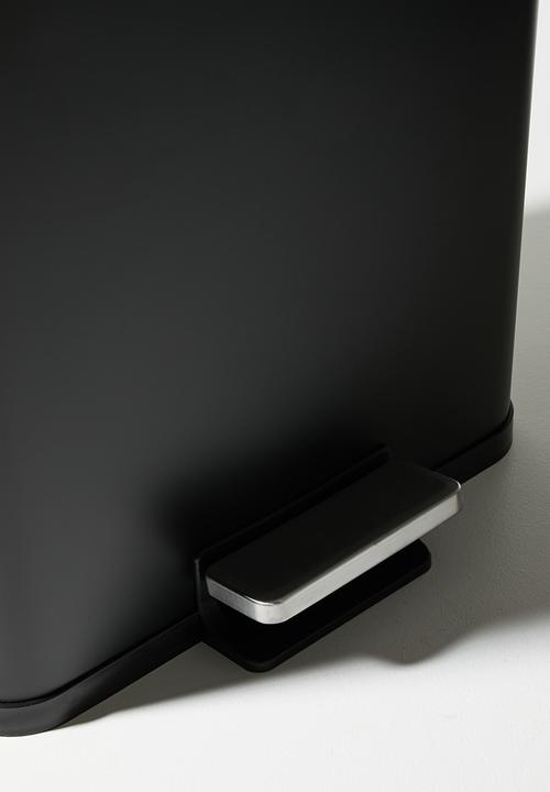 H&S - 30L Pedal bin Powder coated Black