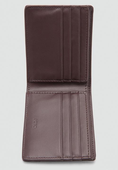 MANGO - Wallet Clasicw - Brown