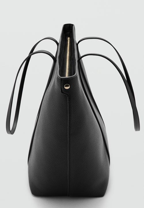 MANGO - Josefa Tote Bag - Black