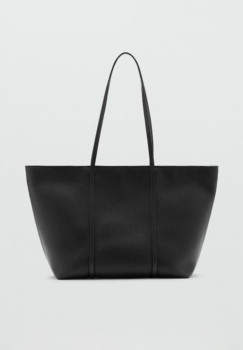 MANGO - Josefa Tote Bag - Black