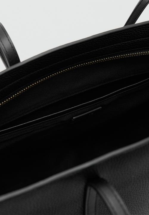 MANGO - Josefa Tote Bag - Black