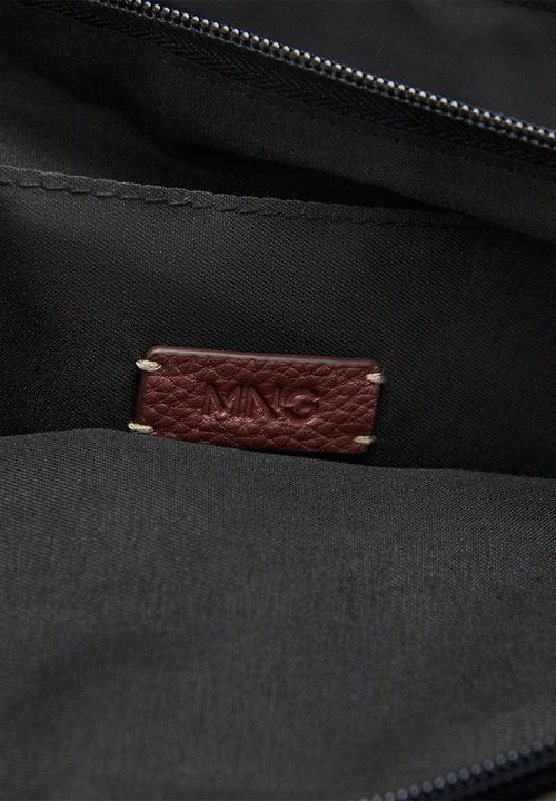MANGO - Sand Tote Bag - Black
