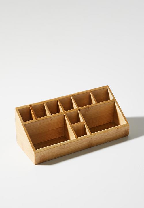 Storage Solutions - Glam Lrg Make-Up Organizer - Natural