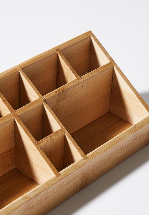 Storage Solutions - Glam Lrg Make-Up Organizer - Natural