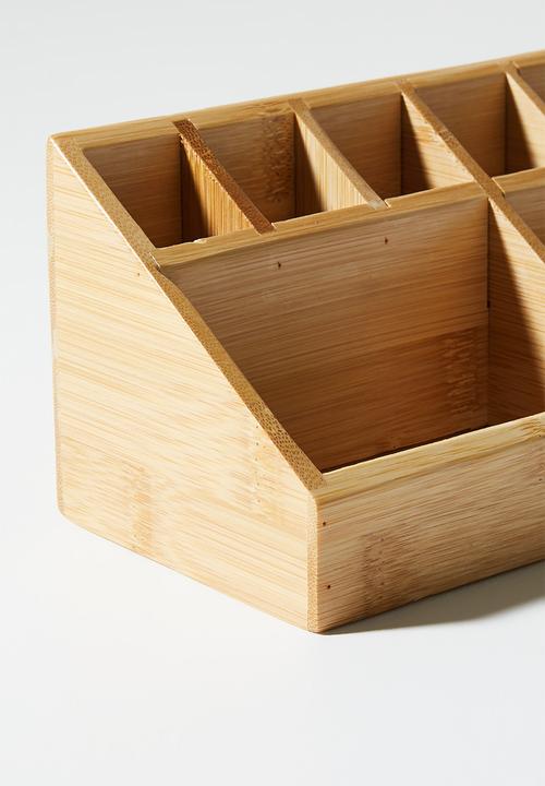 Storage Solutions - Glam Lrg Make-Up Organizer - Natural